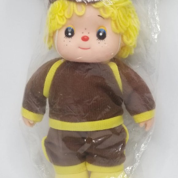 Vintage Clown Boy "Dandy Kids" Doll Sealed in Packaging 80s - Picture 3 of 6